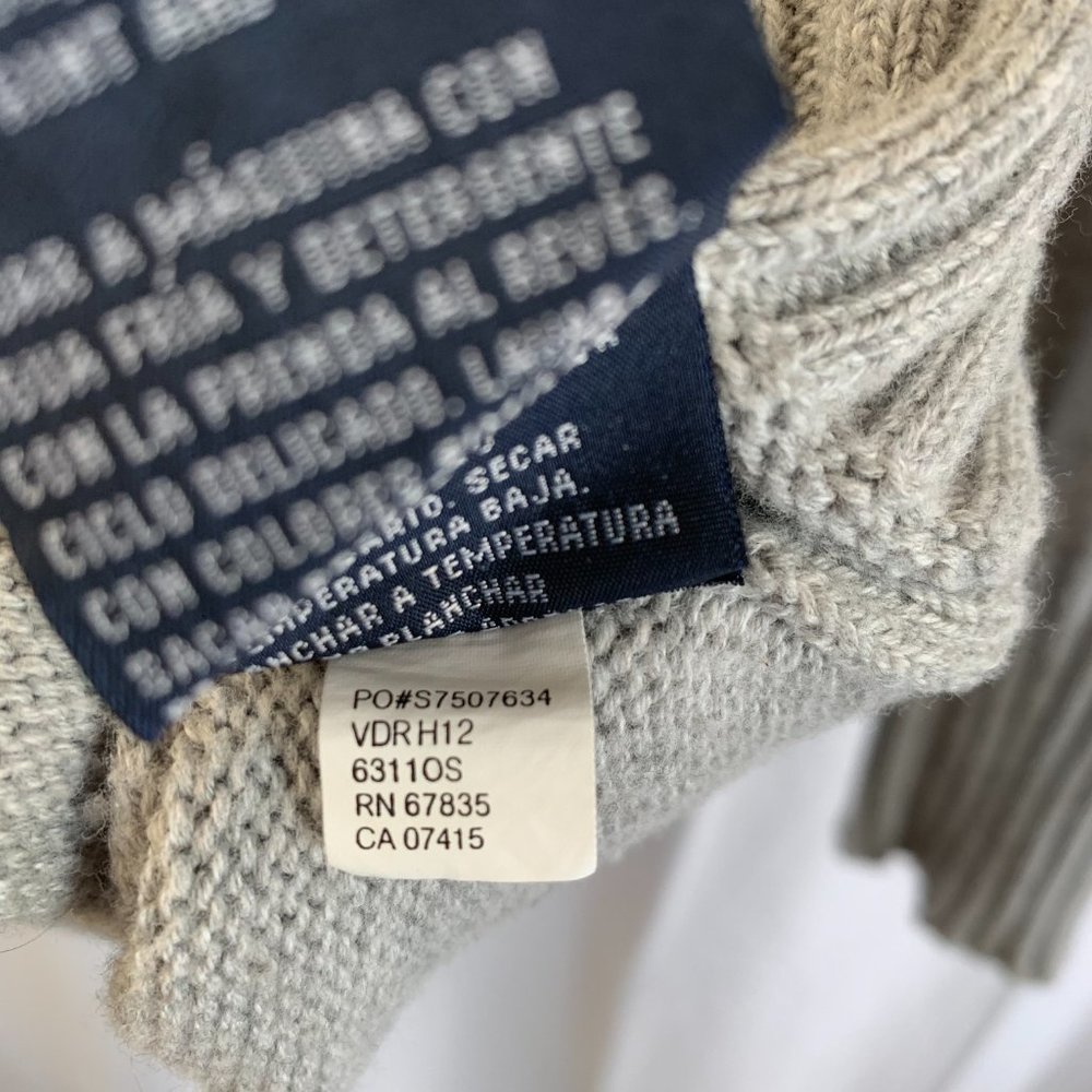 Nautica Cowl Neck Long Sleeve Sweater - Picture 5 of 9